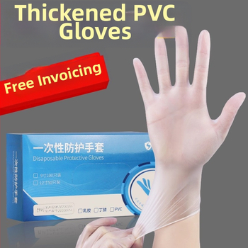 Jednokratne PVC rukavice za kućne poslove, kuhanje u kuhinji, masažu, zaštitu tetovaža i catering; prozirne i debele