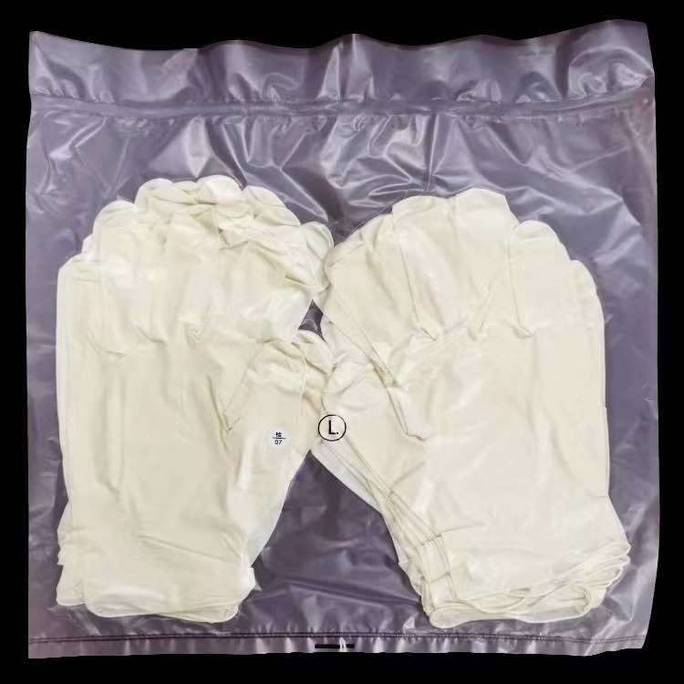 Jednokratne rukavice od lateksa za pregled, prehrambene kvalitete, zgusnuti latex, mliječno bijele, duljina 9–12 inča