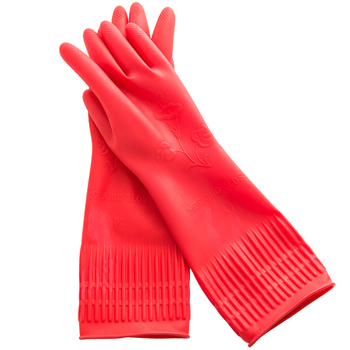 Industrijske latex rukavice s dugim rukavima za kućanske poslove i pranje rublja, vodootporne, ekstra dugačke, otporne na masne mrlje