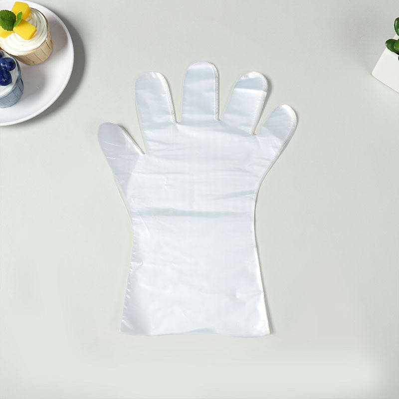 Jednokratne prozirne PE rukavice, ekstra dugačke i debele, kvalitete hrane, za catering i dostavu, veličina XL