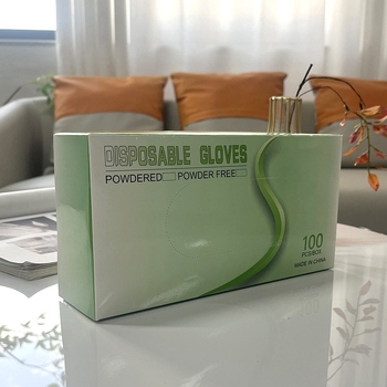 Nitrilne rukavice visoke elastičnosti, vodonepropusne i izdržljive, debele, za vrtlarenje i kućne poslove, pakiranje 100 komada