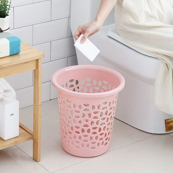 Kreativna kanta za otpad s prorezima, otvoreni vrh, plastična košarica za ured i dom, velika zapremina 5 L