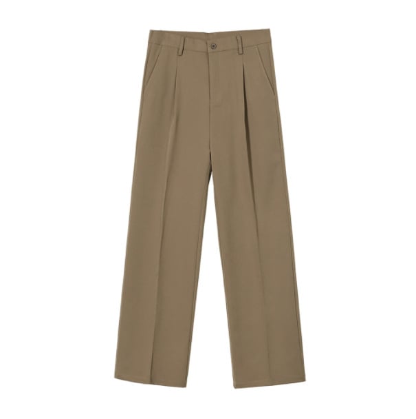 MYQ Casual muške hlače, korejski stil, jesen-zima, ravni kroj, široke hlače