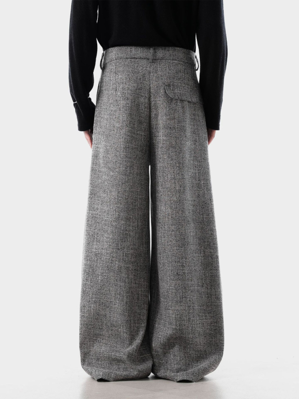Američke retro hlače s prugama, širokog kroja, unisex