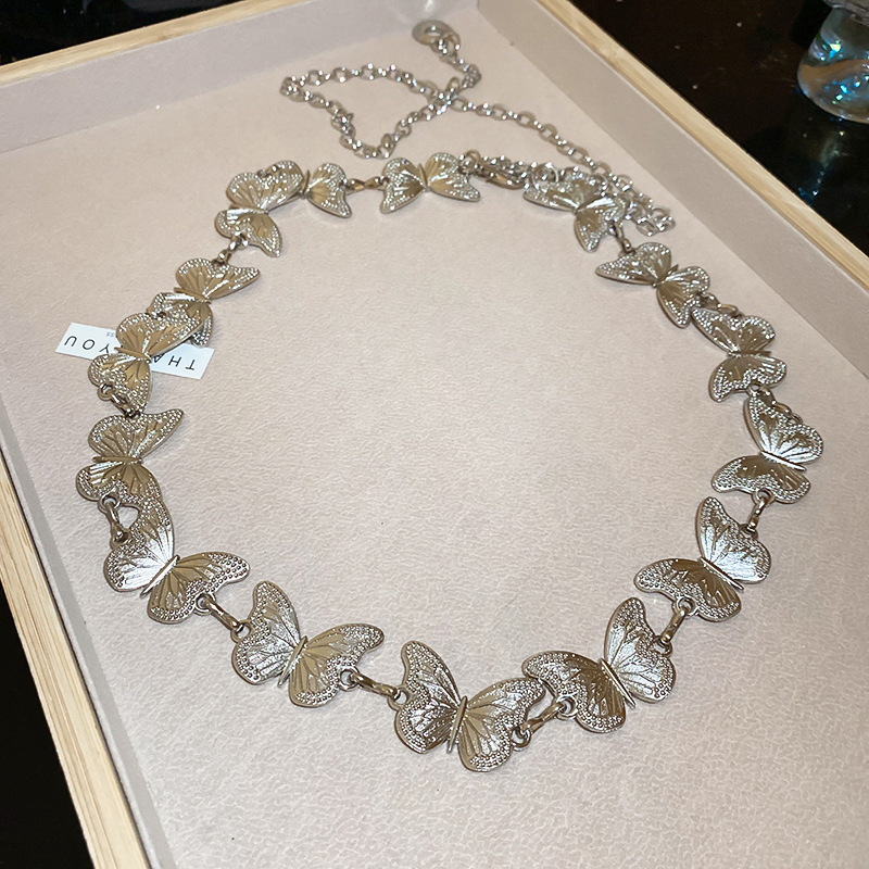 Boemski stil metalni lanac za struk za žene, vintage luksuzni dodatak za pojas