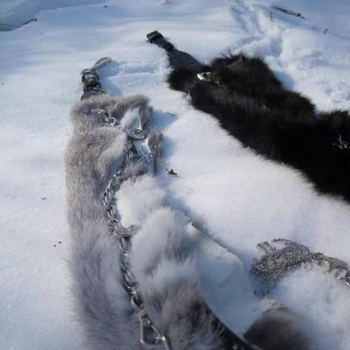 Sivi kaiš od zaječje dlake i pojas oko struka, Y2K Dia stil, retro dodatak s uzorkom zmije