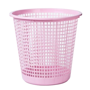 Moderna minimalistička plastična kanta za otpad bez poklopca, cilindričnog oblika, kapacitet do 4 l, za kuhinju, kupaonicu i ured