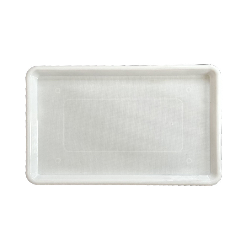 Plastična odvodna tacna za kuhinjski stalak za posuđe, 245 × 380 mm, pravokutna izvlačna tacna