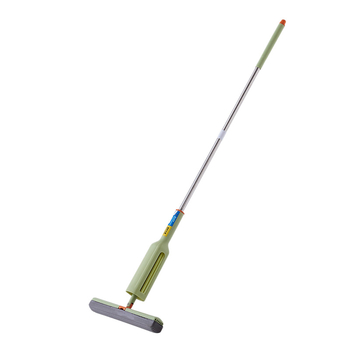 Kućni PVA mop, sklopni, bez dodirivanja rukom, glava od spužve, teleskopska drška 120-140 cm