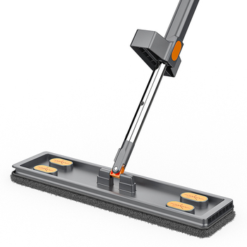 Spray mop, bez dodirivanja, plosnati mop za kućnu upotrebu, dvostruka upotreba za suho i mokro, čišćenje jednim korakom, velika mikrovlakna krpa za mop