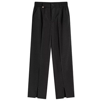 Muške hlače korejskog stila, slim-fit, cropped, ravne nogavice, casual