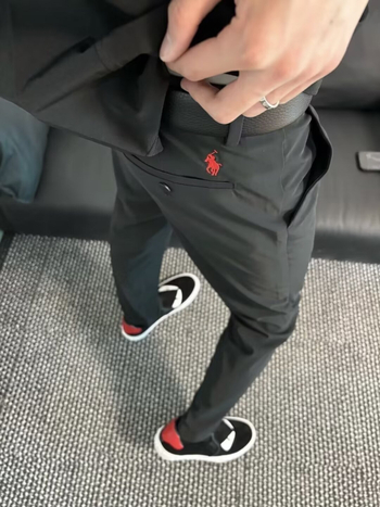 Ljetne vezene hlače, uski kroj, poslovno casual stil, elegantne svakodnevne hlače
