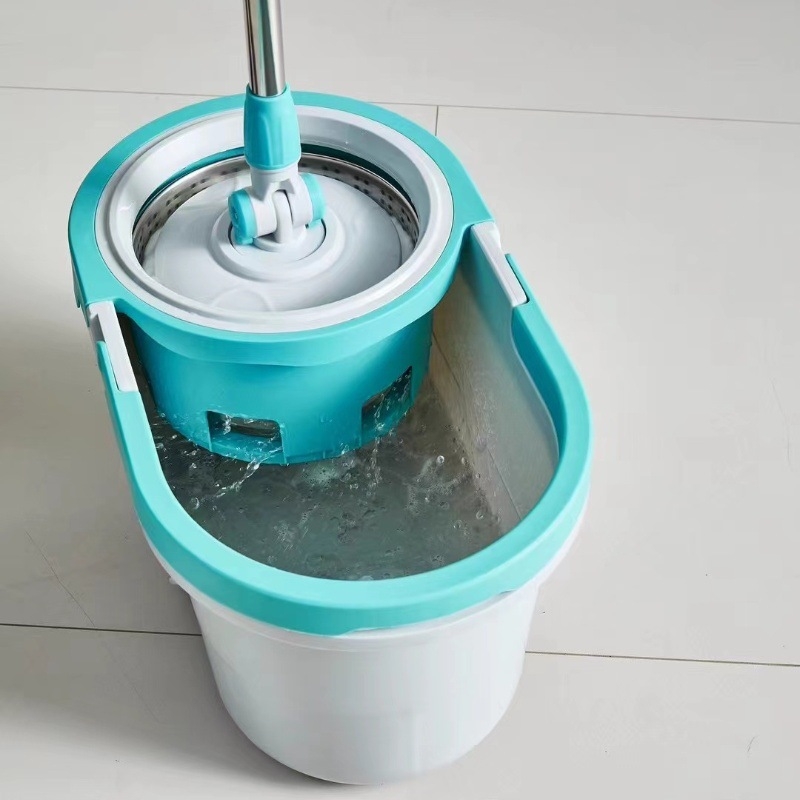 Rotirajući mop s kantom, okrugla glava od mikrovlakana