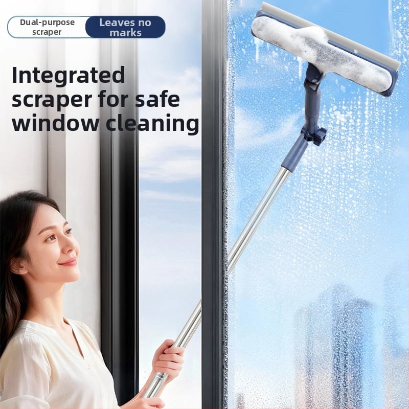 Nový viacúčelový dvojstranný čistič skla pre vysoké okná