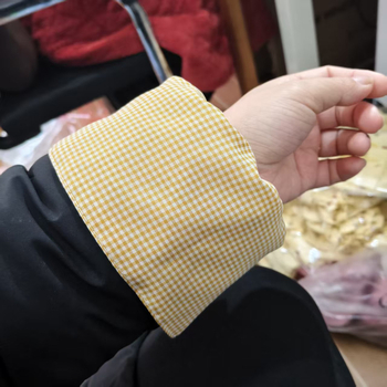 Navlake za rukave za jaknu s perjem, japanskog stila s cvjetnim uzorkom