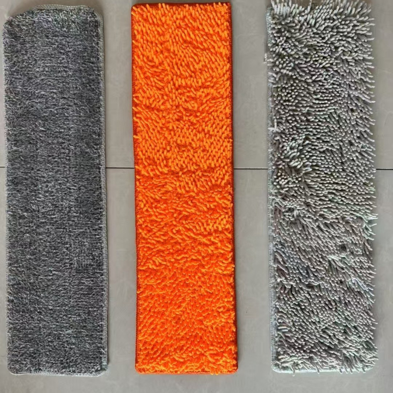 Chenille 42 cm plosnati mop s kliznom oštricom, jednosmjerni pogon, višebojno kućno čišćenje
