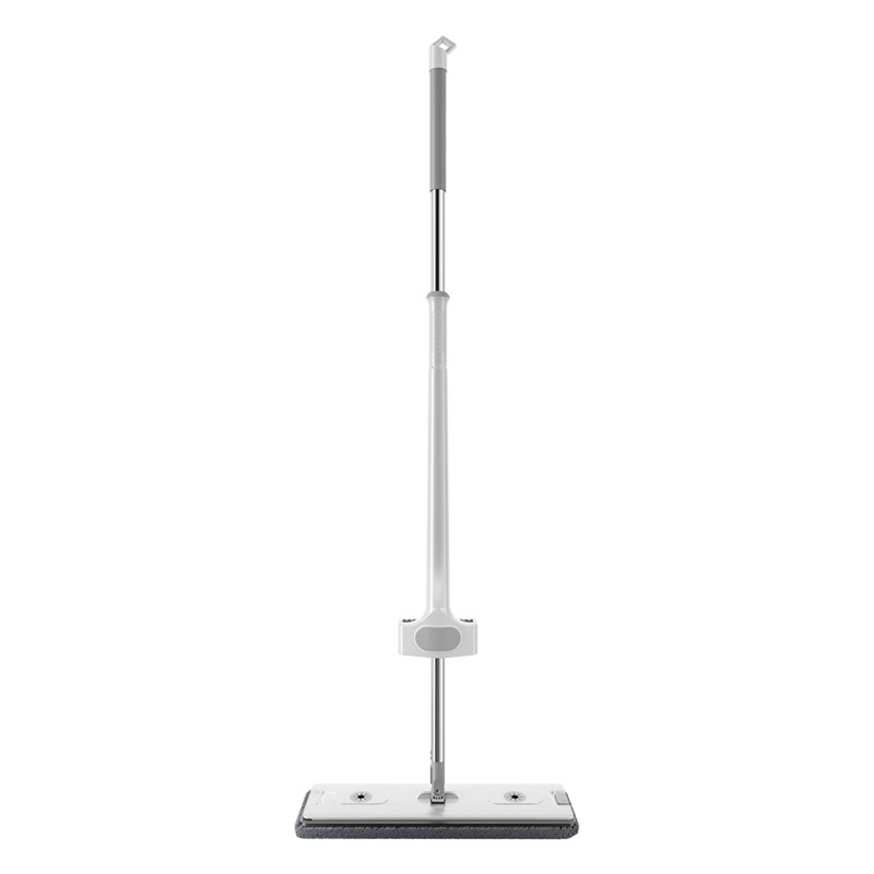 Kućni plosnati mop s plastičnom glavom za beskontaktno mokro i suho čišćenje, 45 cm glava mopa