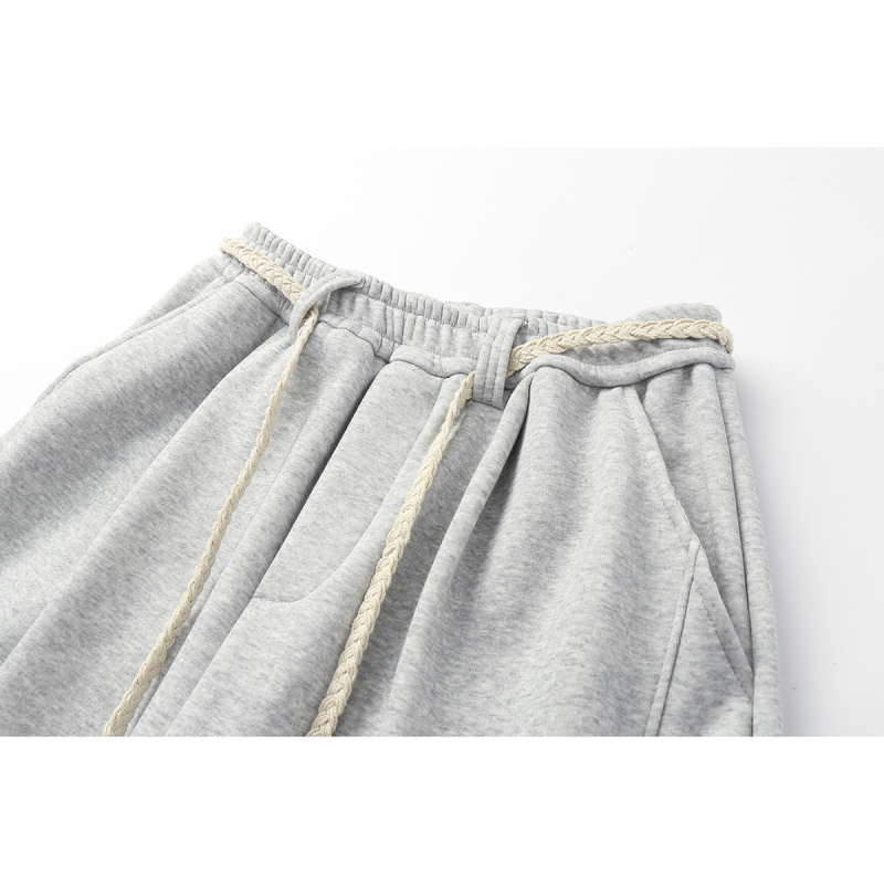 3Qmode Χειμερινά παντελόνια με fleece επένδυση, χαλαρή γραμμή, φαρδιά παντελόνια για άνδρες RK01