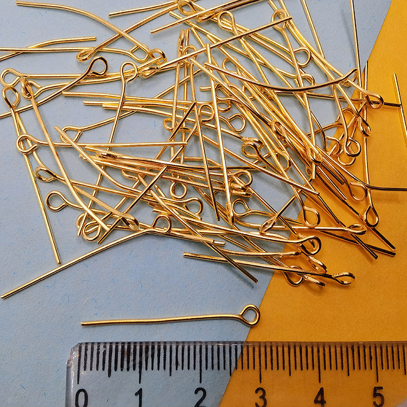 9-pin βελόνες χαντς με στρογγυλή κεφαλή T-pin για DIY φουρκέτες μαλλιών και κοσμήματα με μαργαριτάρια – βασικά υλικά για κατασκευή Κοσμημάτων