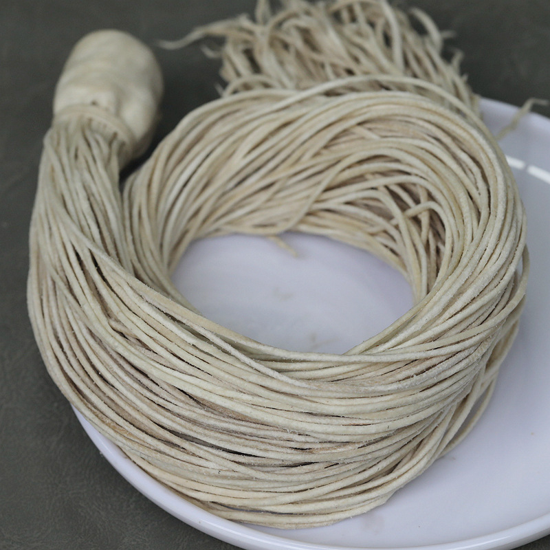 Šnura od kozje kože, debljine 2 mm, duljine 80 cm, za DIY navlačenje perli, narukvice i ogrlice