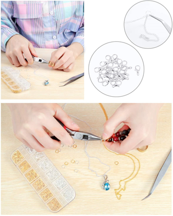 1000 komada 4–10 mm jednokruglih konektora za DIY izradu narukvica i lančića, dijelovi nakita s lobster clasp