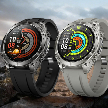 KM101 Pametni sat s offline kartama, GPS-om, lokalnom glazbom i snimanjem, AMOLED zaslon, Bluetooth pozivi, sportski sat