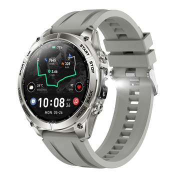 KM101 Pametni sat s offline kartama, GPS-om, lokalnom glazbom i snimanjem, AMOLED zaslon, Bluetooth pozivi, sportski sat