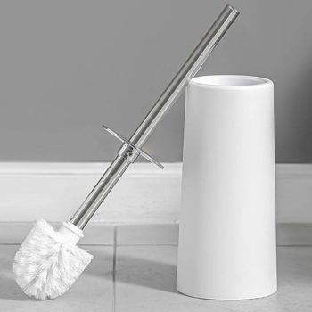 Set četke za WC s dugim držačem i poklopcem za čišćenje teško dostupnih kutova u kupaonici