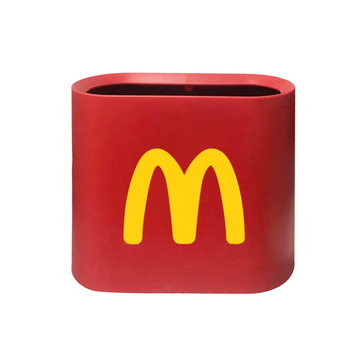 Koš za otpad za uske prostore, novi model 2025, McDonalds stil, kućna kupaonica, kreativni dizajn, velik kapacitet.
