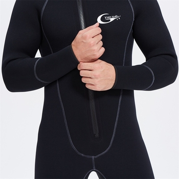 Yonsub 5 mm topli unisex neopren kostim s prednjim zatvaračem i kapuljom za surfanje