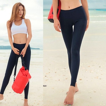 Unisex duge sportske hlače s UV zaštitom, elastične i uskog kroja, za plažu i plivanje