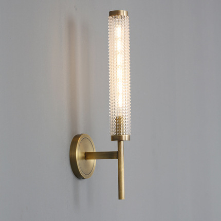 Stenska lampa od bakra s mermernim sjenilom, skandinavski minimalistički stil, luksuzan dizajn za dnevni boravak ili spavaću sobu
