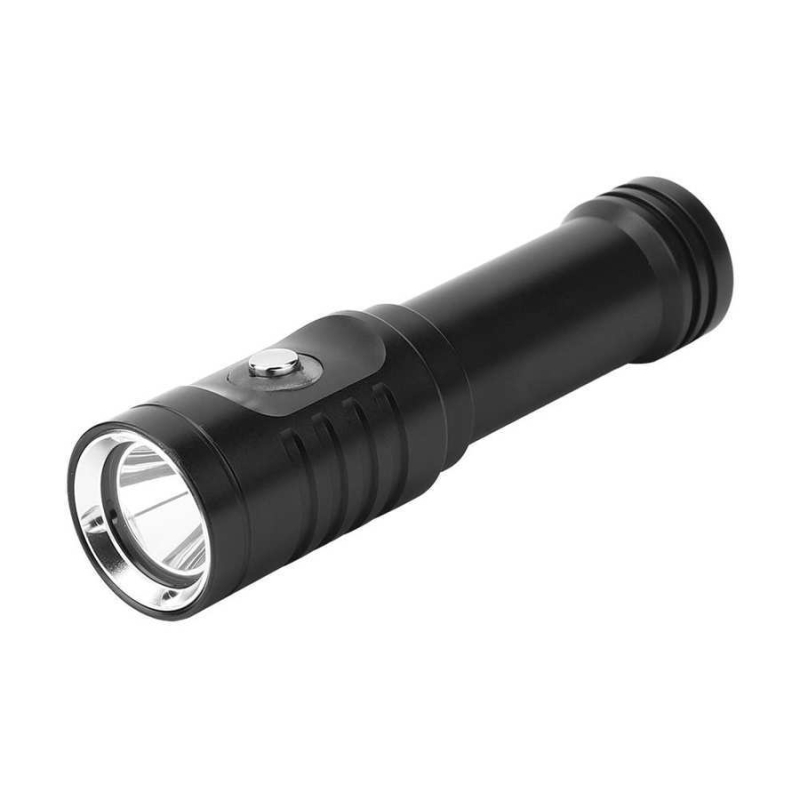 Nova mini amfibijska L2 ronilačka LED svjetiljka s gumbnim prekidačem, baterija 18650 litij-ionska, aluminijska legura
