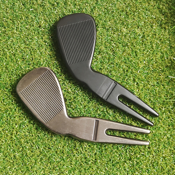 Golf alat za popravak travnjaka s dizajnom zelene vilice – dodatna oprema za golf