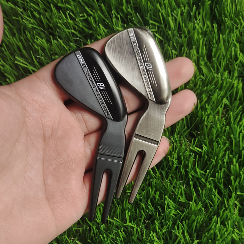 Golf alat za popravak travnjaka s dizajnom zelene vilice – dodatna oprema za golf