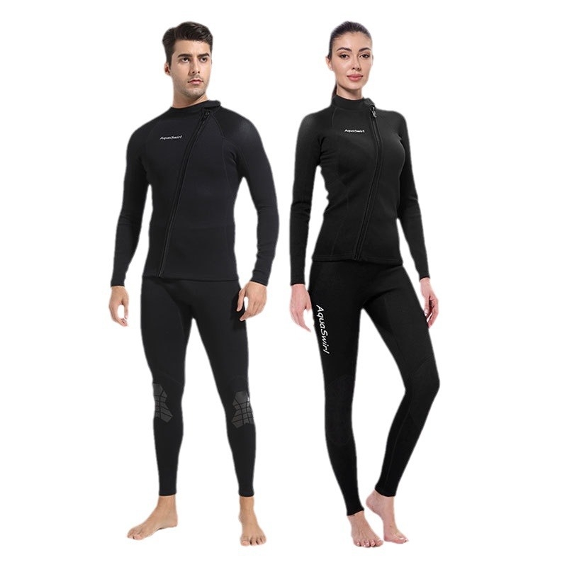 1,5 mm neopren kombinezon s dugim rukavima, unisex, za ronjenje, snorkeling i surfanje, zaštita od sunca i topline