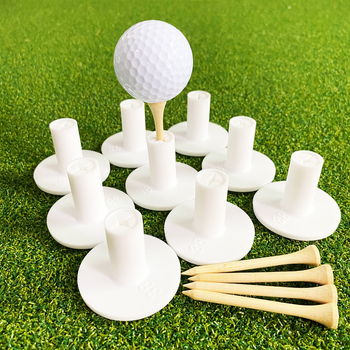 Bijeli silikon golf držač tee set
