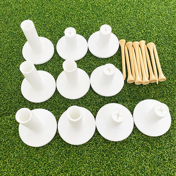Bijeli silikon golf držač tee set