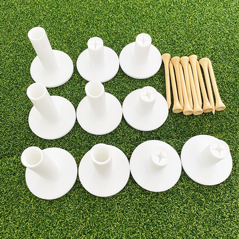 Bijeli silikon golf držač tee set