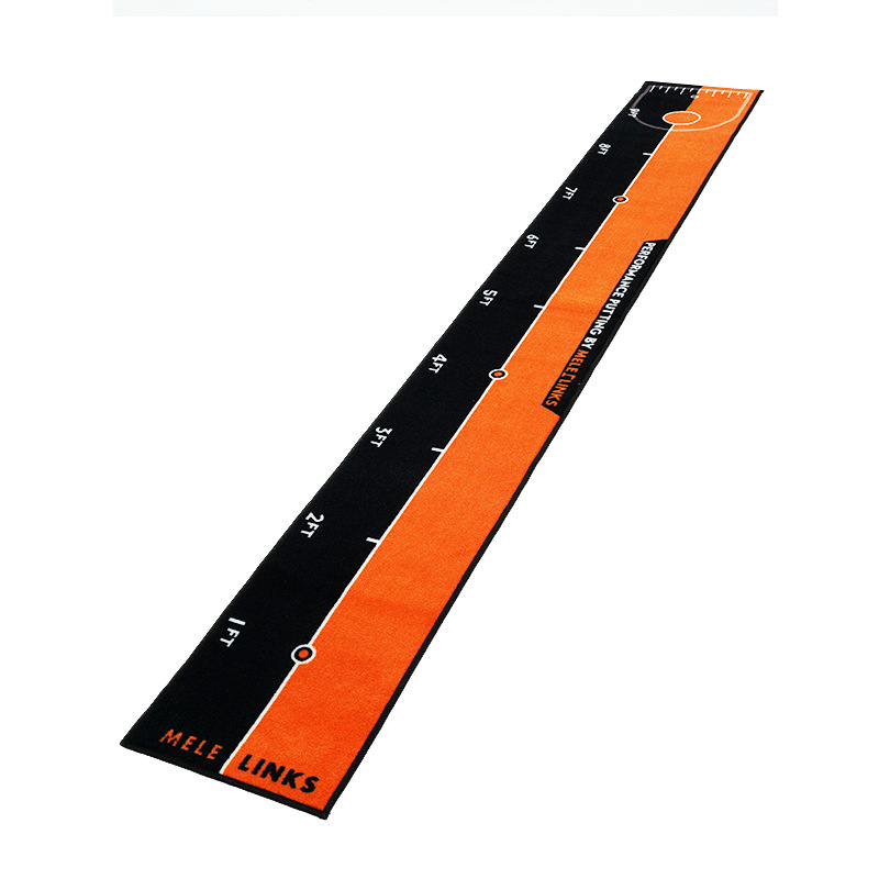 MELELINKS Golf putt mat, 3,6 m – unutarnji trener za putt i zelena podloga