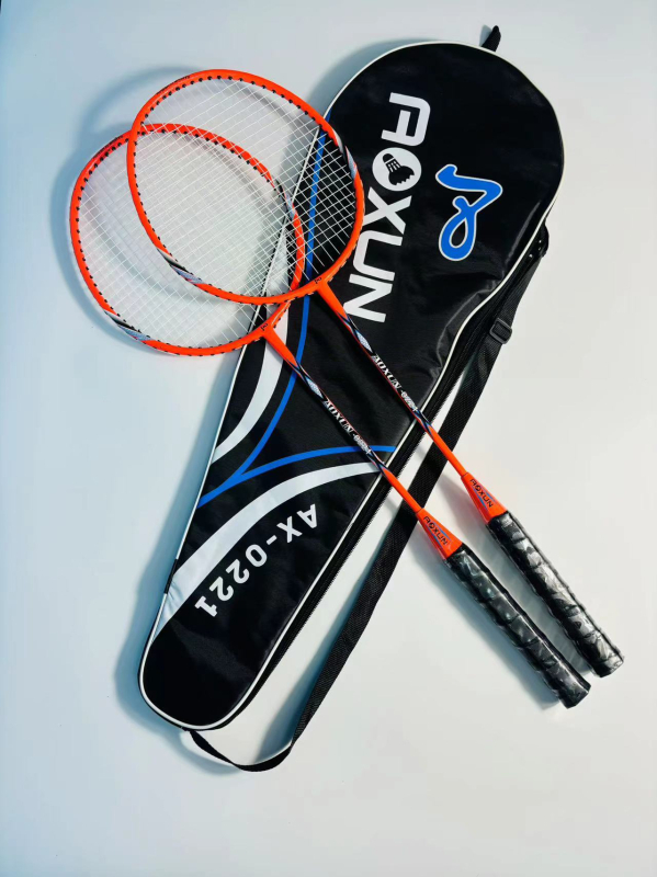 Badminton raketa od željeznog legura, jednodjelna, višebojna, za početnike, kućna upotreba, set za mlade