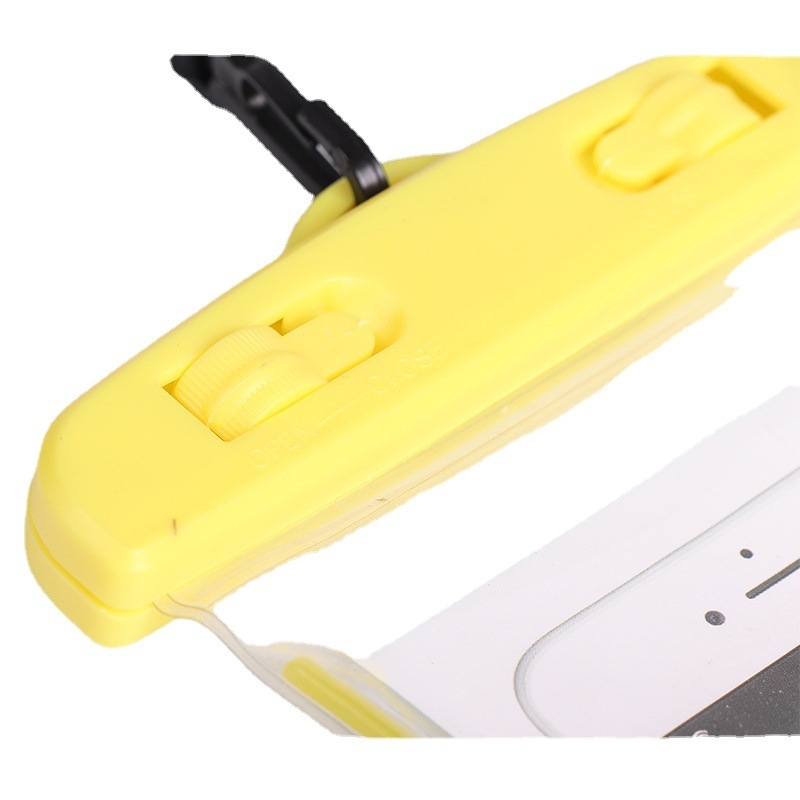Novi svjetleći PVC vodootporni futrola za telefon za ronjenje i plivanje, s dodirnim zaslonom, prozirna
