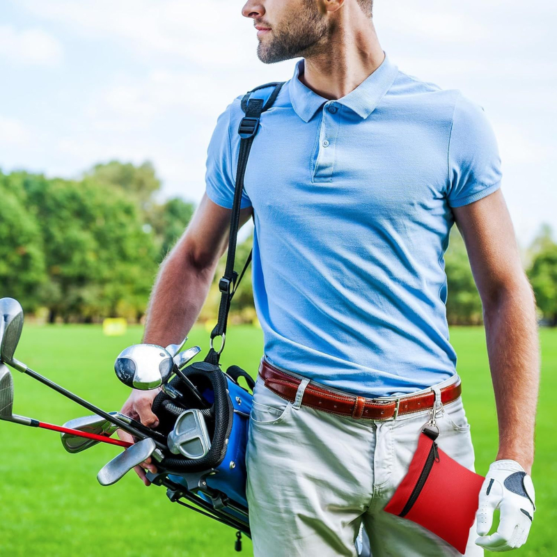 Prijenosna torbica za golfske špice i pojasna torba