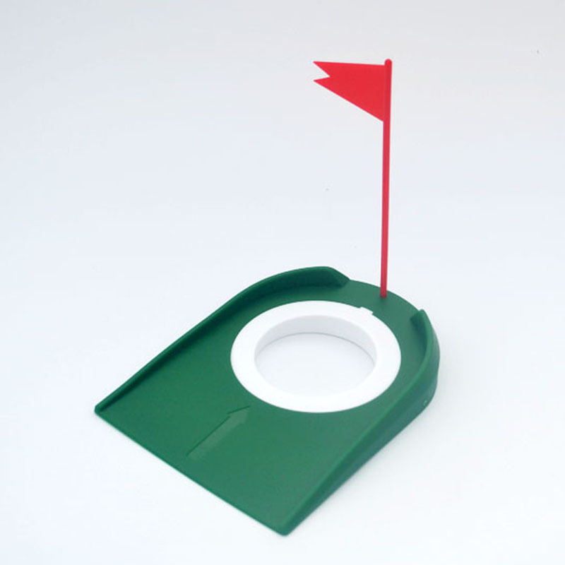 Dijeljiva ploča za golf za trening puttinga, unutarnja i vanjska upotreba, zelena zastavica i plastična rupa za lopticu