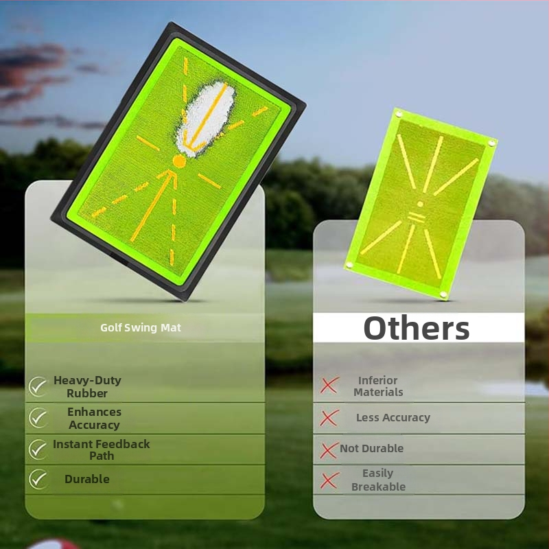 Golf podloga za trening s putanjom perlica i detekcijom smjera