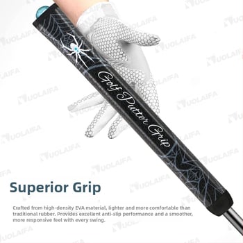 DUOLAIFA Grip za golf putter – protuklizna, lakša, poboljšava osjećaj, uzorak logotipa se može prilagoditi