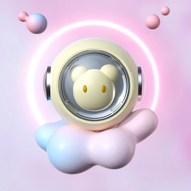 Μίνι USB θερμαντήρας χεριών σε σχέδιο Space Bear, φορητό δώρο