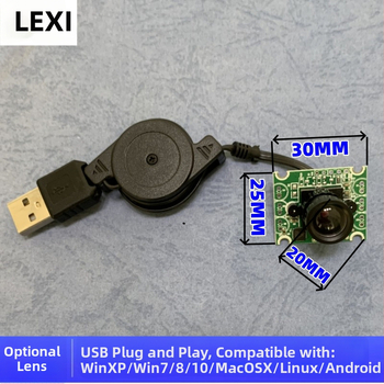 USB kamera modul za Raspberry Pi bez upravljača, kompatibilan s Pi 4/5, plug-and-play 480p