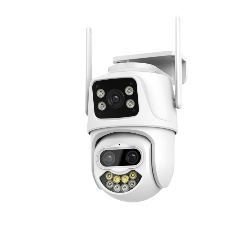 Sustav kamera s kuglastim zglobom i pan-tilt mehanizmom, 3 kamere, 9 MP, 5x optični zum