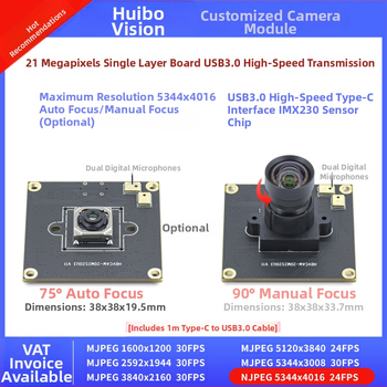20 MP USB 3.0 HD modul kamere za dokumente s AF IMX230 za desktop i Android